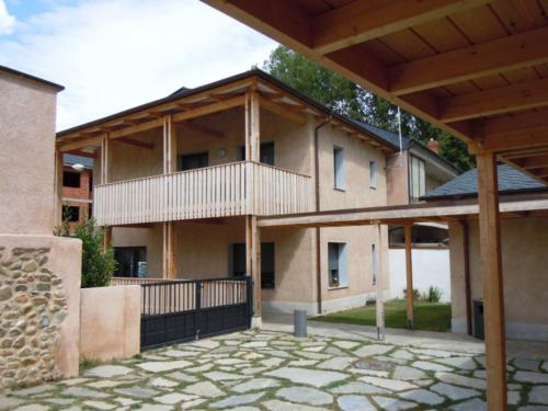 albergue pasillos cubiertos