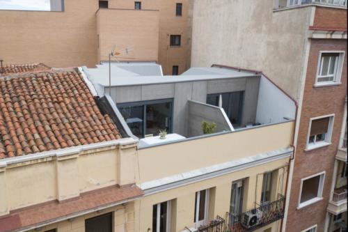 vista exterior de la ampliación