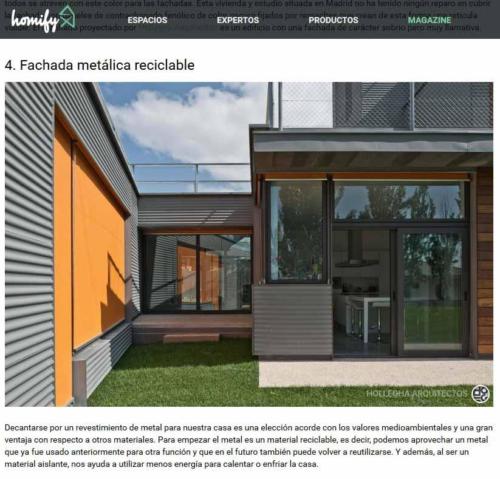 2016 homify fachadas