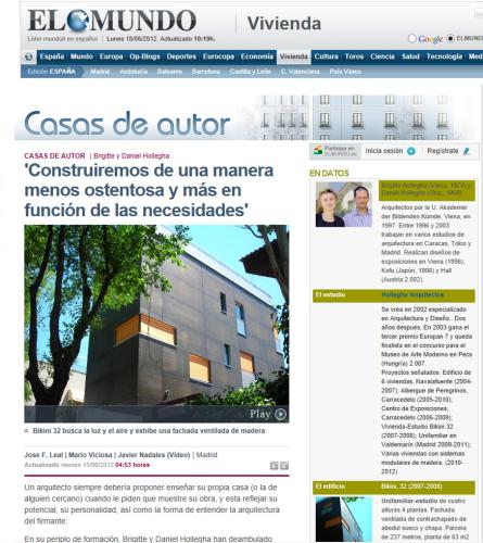 2012 Artikel in El Mundo